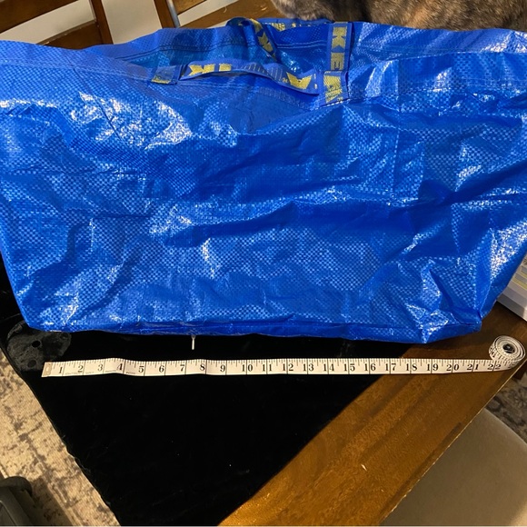 Ikea Blue Frakta Utility Shopping Tote Bag Large - Picture 2 of 3